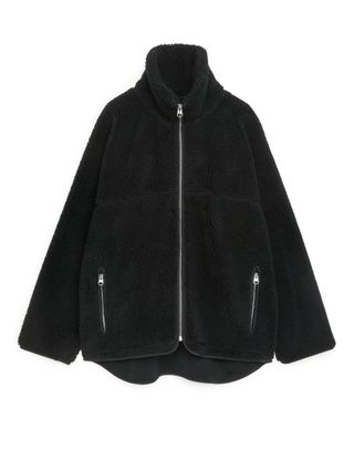 Arket + High-Neck Pile Jacket