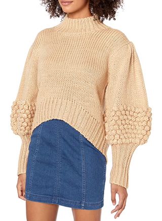C/Meo + Textured Knit Oversized Sweater