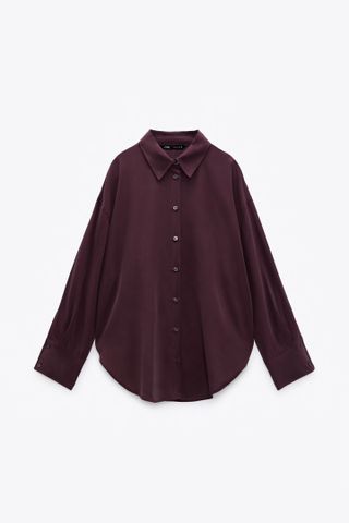 Zara + Soft Oversize Shirt
