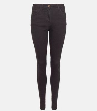 Karen Millen + Organic Luxe Cut High Rise Skinny Jean
