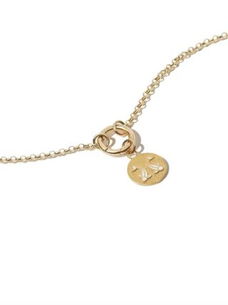 Foundrae + 18k Yellow Gold Pisces Charm