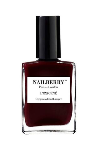 Nailberry + L'Oxygéné Oxygenated Nail Lacquer in Noirberry