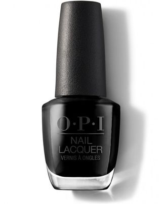 OPI + Nail Lacquer in Lady In Black