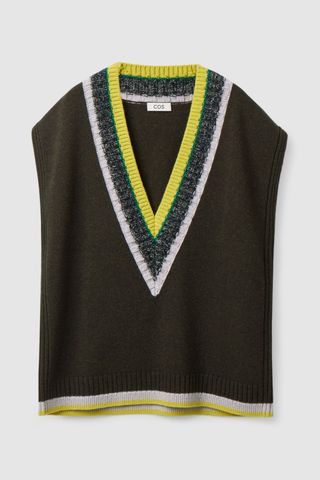 COS + Striped Knitted Vest
