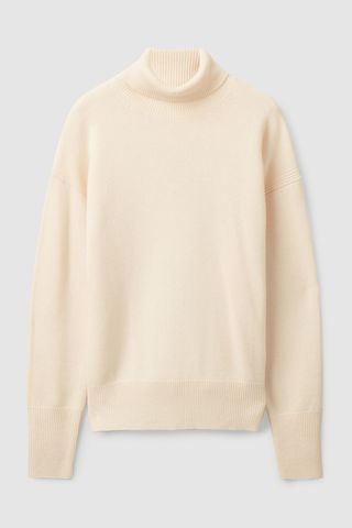 COS + Turtleneck Cashmere Sweater