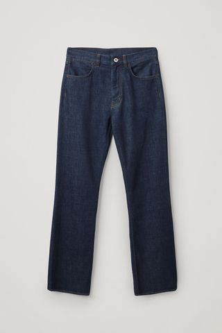 COS + Flared Recycled Cotton Denim Pants