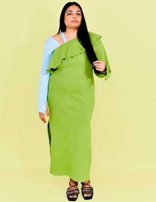 Abacaxi x Berriez + Ruffle Divya Dress