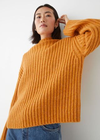 
Other Stories + Oversized Rib Knit Sweater