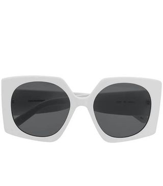 Courrèges Eyewear + Oversized Sunglasses