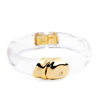 Alexis Bittar + Molten Lucite Hinge Bangle