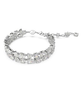 Swarovski + Mesmera Crystal Double Row Bracelet