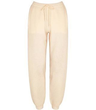 American Vintage + Tadbow Cream Merino Wool Sweatpants