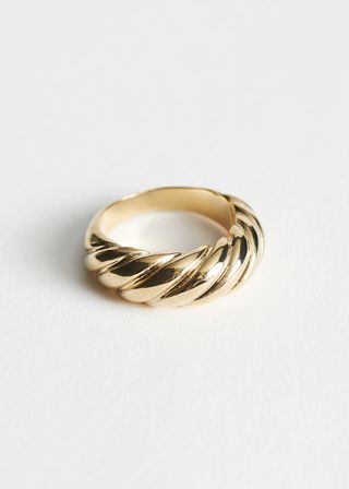 & Other Stories + Twisted Sphere Ring