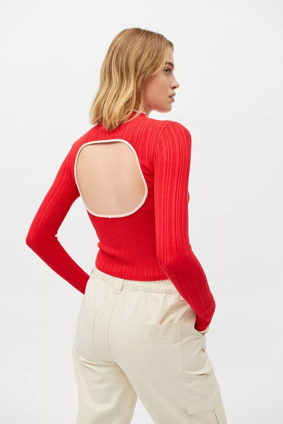 BDG + Kiara Open-Back Sweater