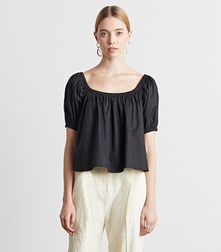 Who What Wear Collection + Puff Sleeve Full Top