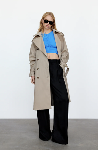 Zara + Long Trench Coat