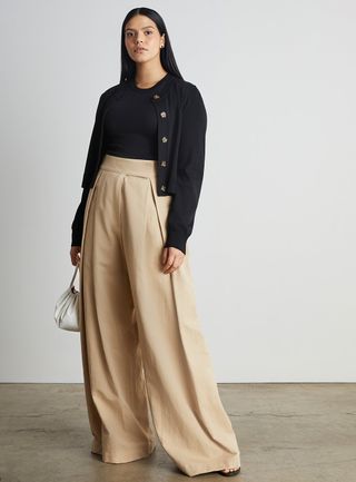 Who What Wear Collection + Yusra Cropped Cardigan
