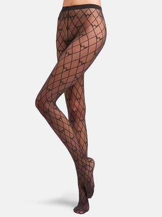Wolford + W-Pattern Tights