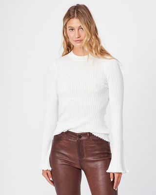 Paige + Iona Sweater in Ivory