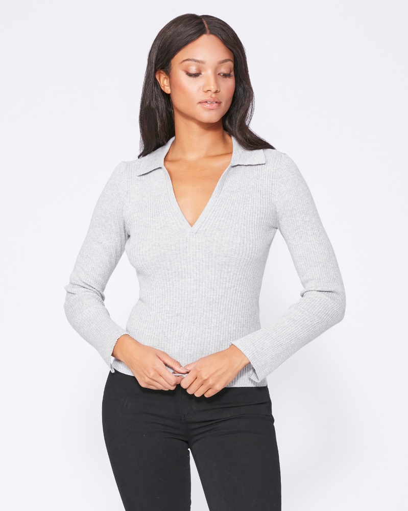 Paige + Catarina Sweater in Chromium