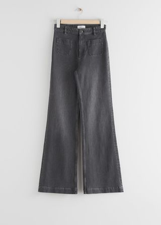 & Other Stories + Flared High Waist Jeans