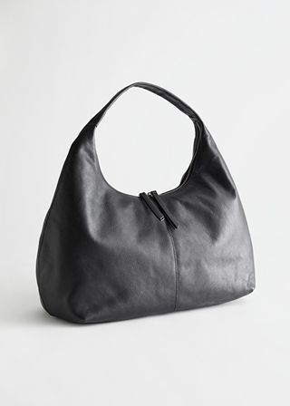 & Other Stories + Slouchy Leather Tote Bag