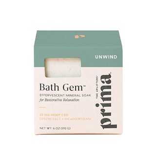Prima + Bath Gem 25mg CBD Bath Soak for Relaxation & Recovery