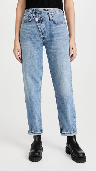Agolde + Crisscross Upsized Jeans