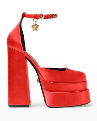 Versace + Medusa Auvitas Platform Pumps