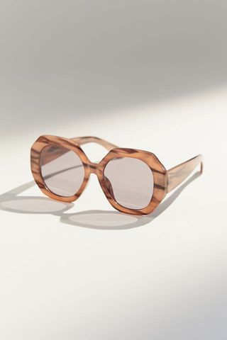 Urban Outfitters + Sophia Oversized Round Sunglasses