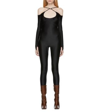 KNWLS + Black Nulle Alter Cross Neck Catsuit