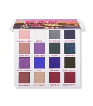 BH Cosmetics + Passion in Paris - 16 Color Shadow Palette