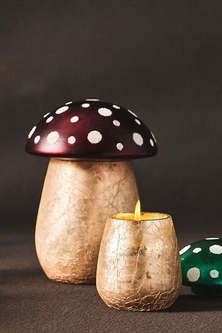 Anthropologie + Amanita Mushroom Candle