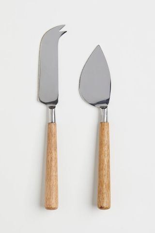 H&M + 2-Pack Metal Cheese Knives