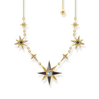 Thomas Sabo + Necklace Royalty Stars Gold