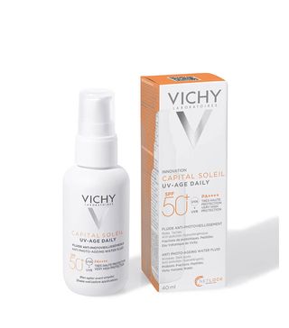 Vichy + Capital Soleil Uv Age Daily Spf 50+ Invisible Sun Cream