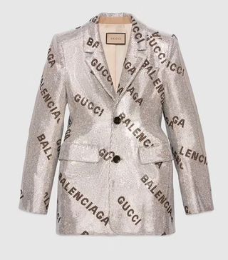 Gucci + The Hacker Project Crystal Hourglass Jacket