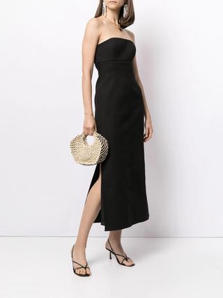 SIR the Label + Andre Strapless Midi Dress