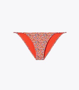 Tory Burch x Shiseido + Printed Triangle Bikini Bottom