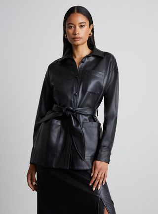 Who What Wear Collection + Tanya Tie-Waist Jacket