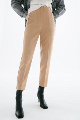 Zara + High-Waisted Pants