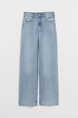 H&M + Wide-Leg Jeans