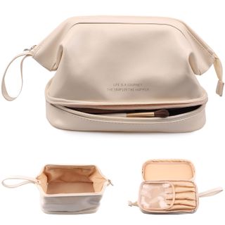 Abiudeng + Double Layer Cosmetic Bag