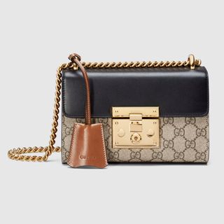 Gucci + Padlock Small GG Shoulder Bag