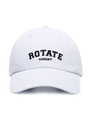Rotate + Embroidered Logo Baseball Cap