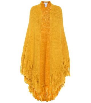 Gabriela Hearst + Lauren Fringed Cashmere Cape