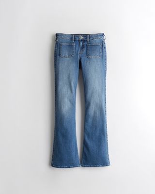 Hollister + Low-Rise Bootcut Jeans