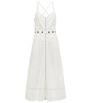 Proenza Schouler + White Label Cotton Linen Dress