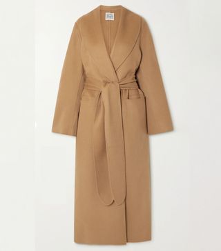 Totême + Belted Wool Coat