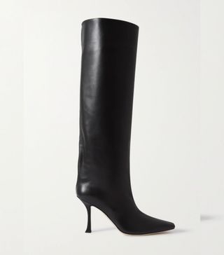 Jimmy Choo + Chad 90 Leather Knee Boots